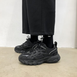 Men's trendy color matching daddy shoes